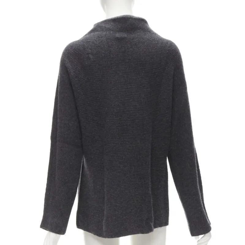 Vince Mock Neck Sweater Grey Wool Never worn - Box View