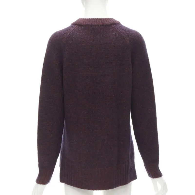 Theory Mohair Knit Sweater Brown Wool Never worn - Box View