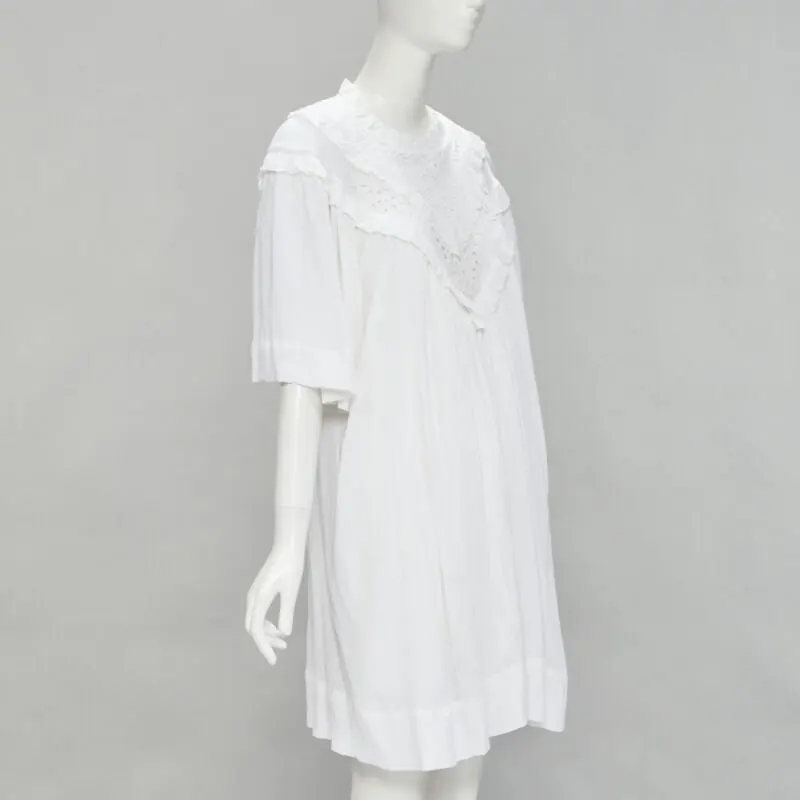 Isabel Marant Eyelet Boho Dress White Cotton Never worn - Inside View