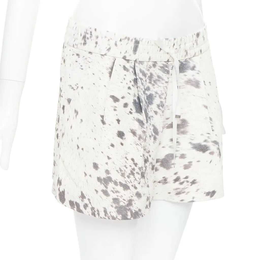 3.1 Phillip Lim Cow Print Shorts Ecru Leather Very good - Inside View