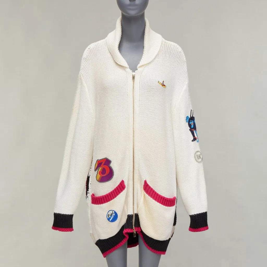 Red Valentino Blue Leather Leather Jacket Blue Leather Fair - Inside View