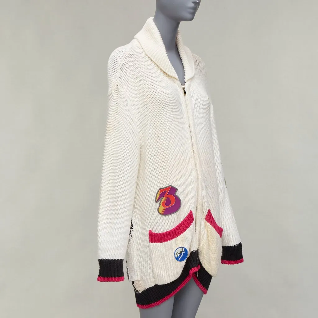 Red Valentino Blue Leather Leather Jacket Blue Leather Fair - Model View