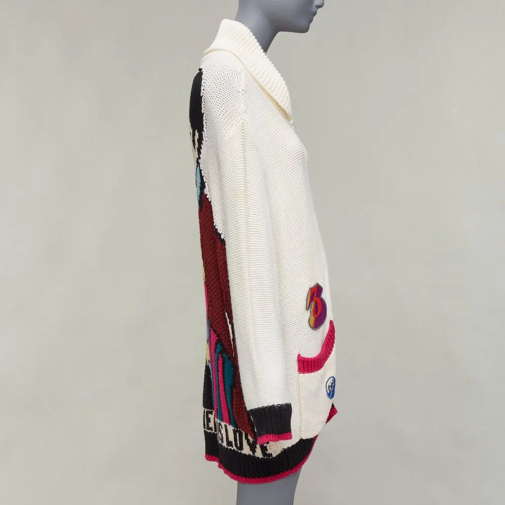 Red Valentino Blue Leather Leather Jacket Blue Leather Fair - Box View