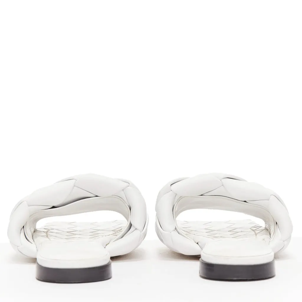 Bottega Veneta Lido White Leather Fair - Box View