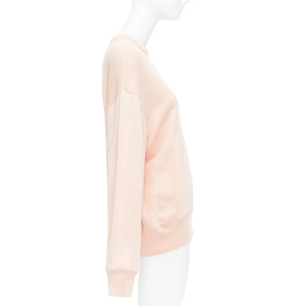 Acne Studios Fairah Face Pink Cotton Never worn - Model View