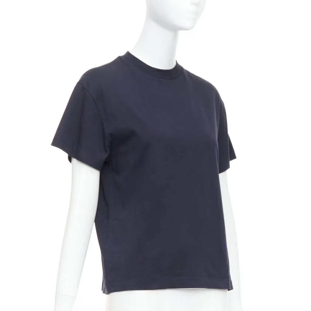 Jil Sander Logo Tee Set Black Cotton Good - Inside View