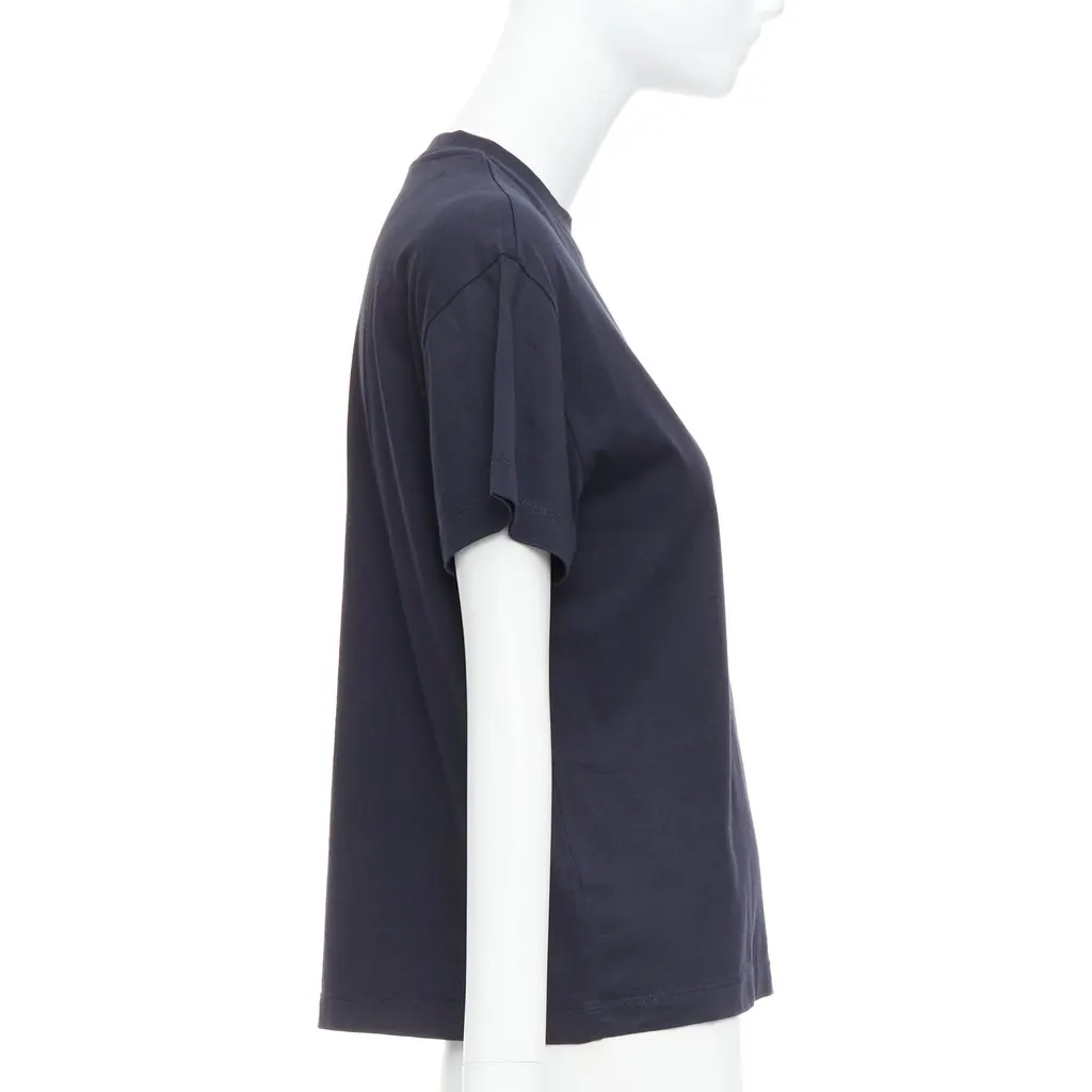 Jil Sander Logo Tee Set Black Cotton Good - Model View
