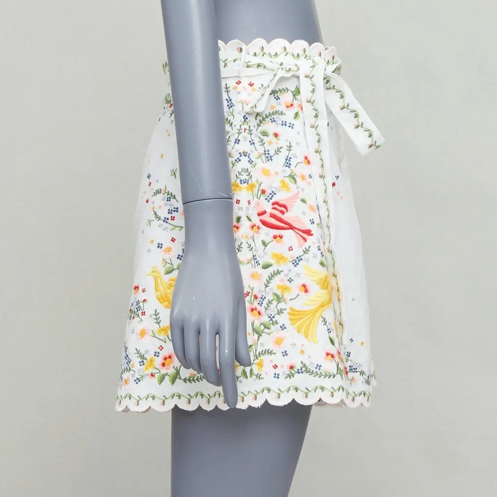 Zimmermann carnaby White Linen Fair - Model View