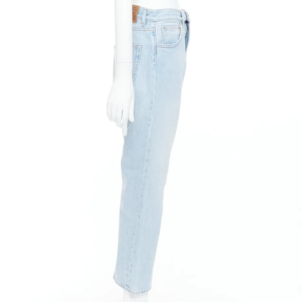 Toteme Twisted Seam Blue Cotton Never worn - Model View