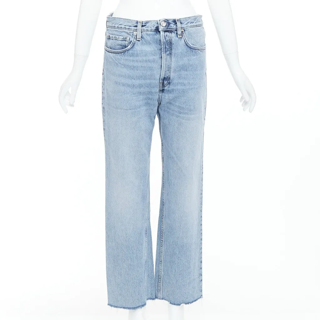 Toteme Classic Cut Blue Cotton Never worn - Front View