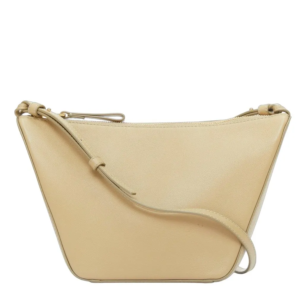 Loewe Mini Hammock Khaki Leather Very good - Front View