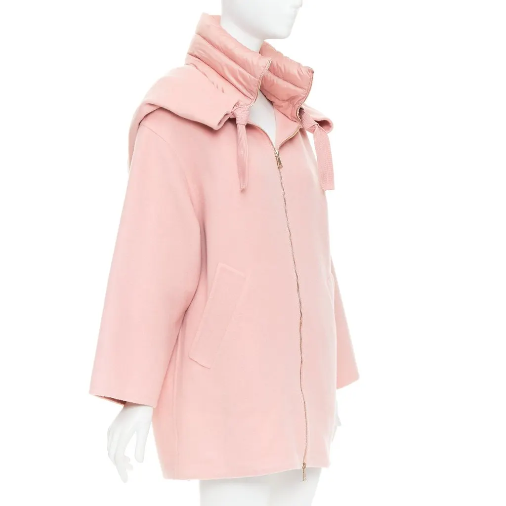Moncler Pink Wool Knitwear Pink Wool Very good - Model View
