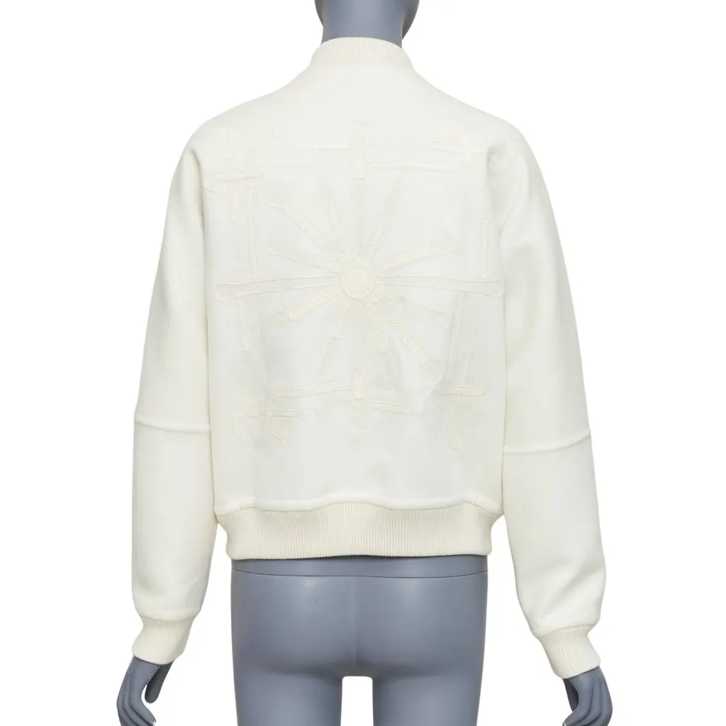 Hermès Ecru Cashmere Coat Beige Cashmere Very good - Front View