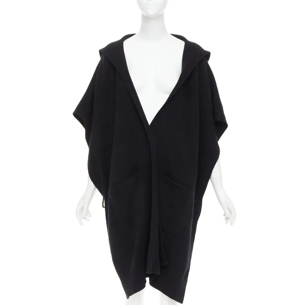 Hermès Black Cashmere Knitwear Black Cashmere Very good - Front View