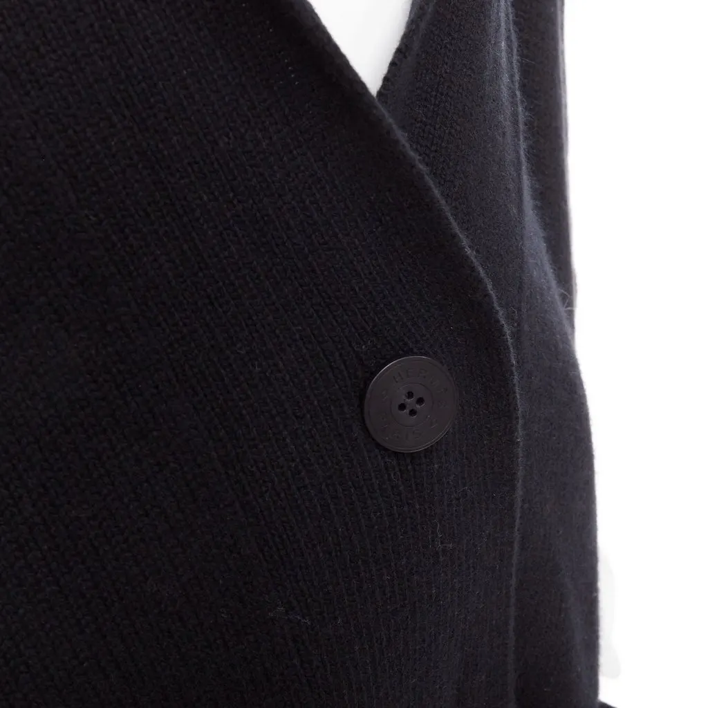 Hermès Black Cashmere Knitwear Black Cashmere Very good - Back View