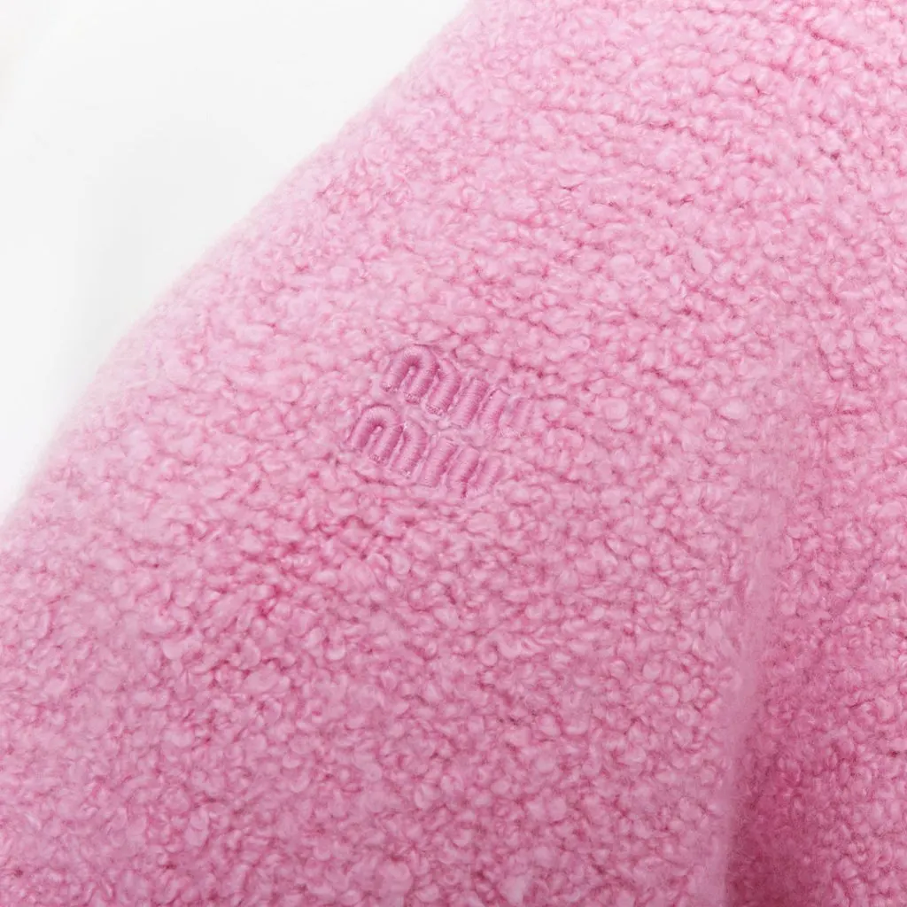 Miu Miu Pink Cashmere Knitwear Pink Cashmere Very good - Back View