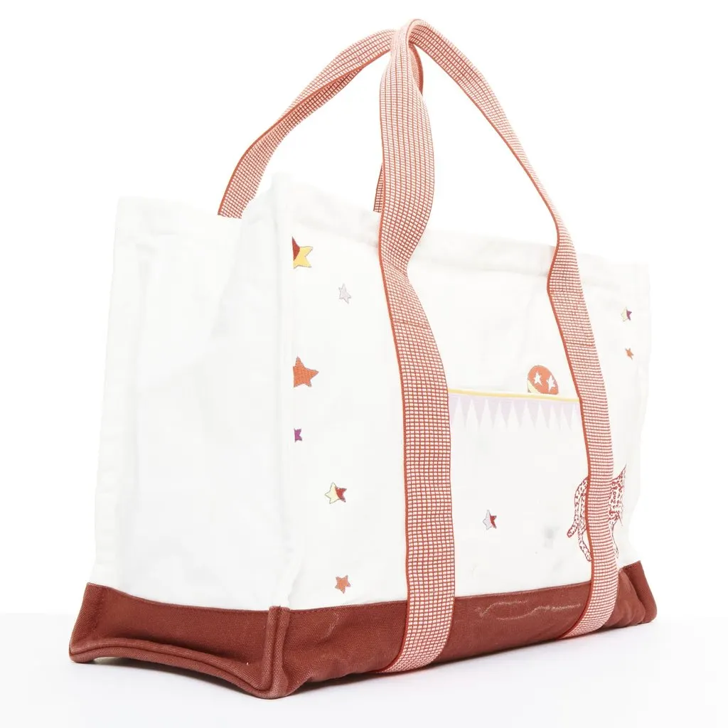 Hermès Circus Nappy Bag White Good - Inside View