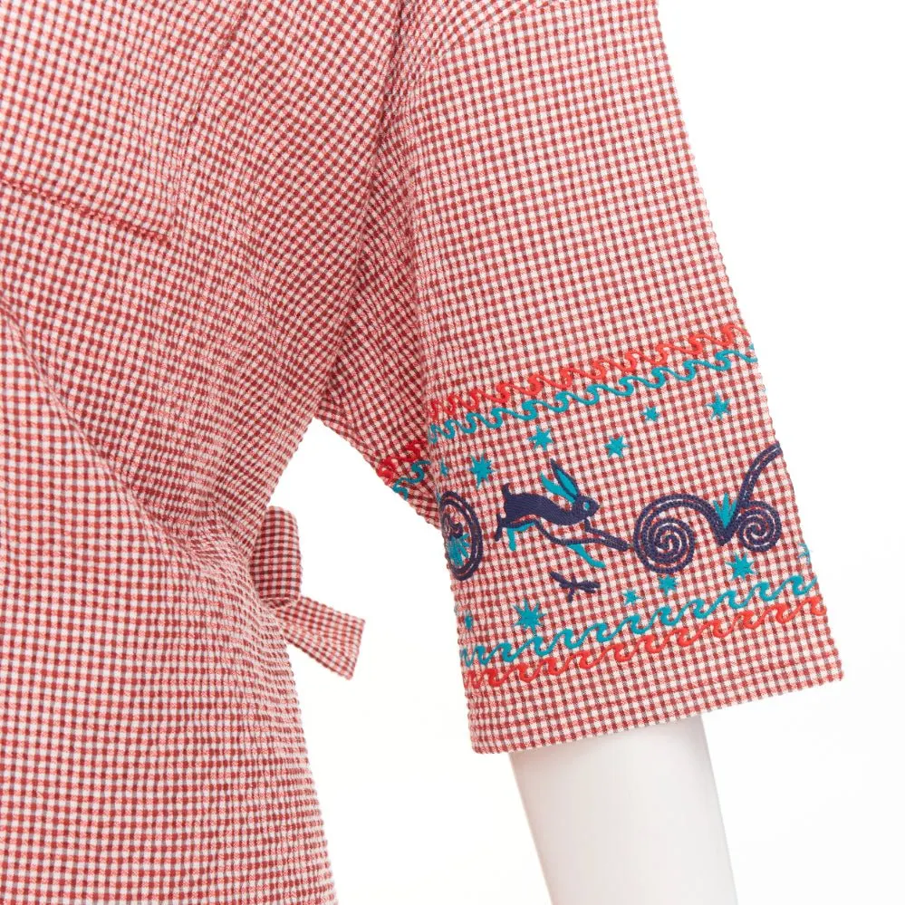 Hermès Red Cotton Top Red Cotton Very good - Back View