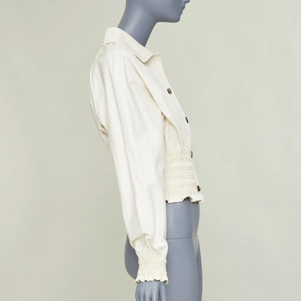 Hermès Beige Cotton Top Beige Cotton Never worn, with tag - Box View