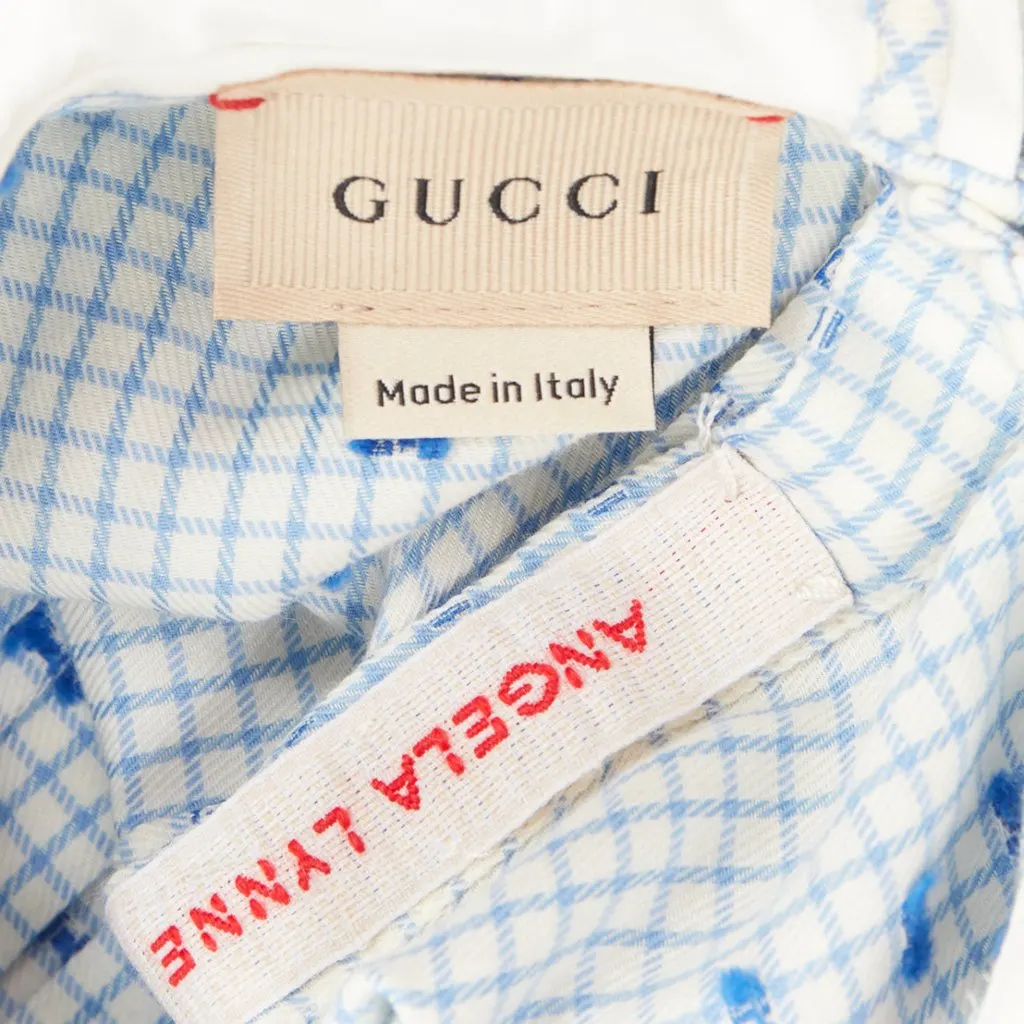 Gucci Blue Cotton Wallet Blue Cotton Very good - Box View