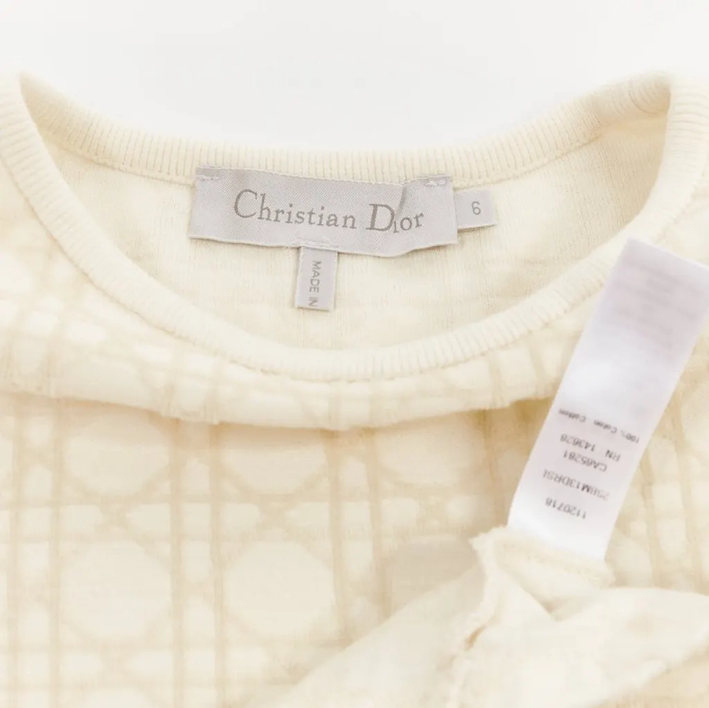 Dior Beige Cotton Wallet Beige Cotton Very good - Box View
