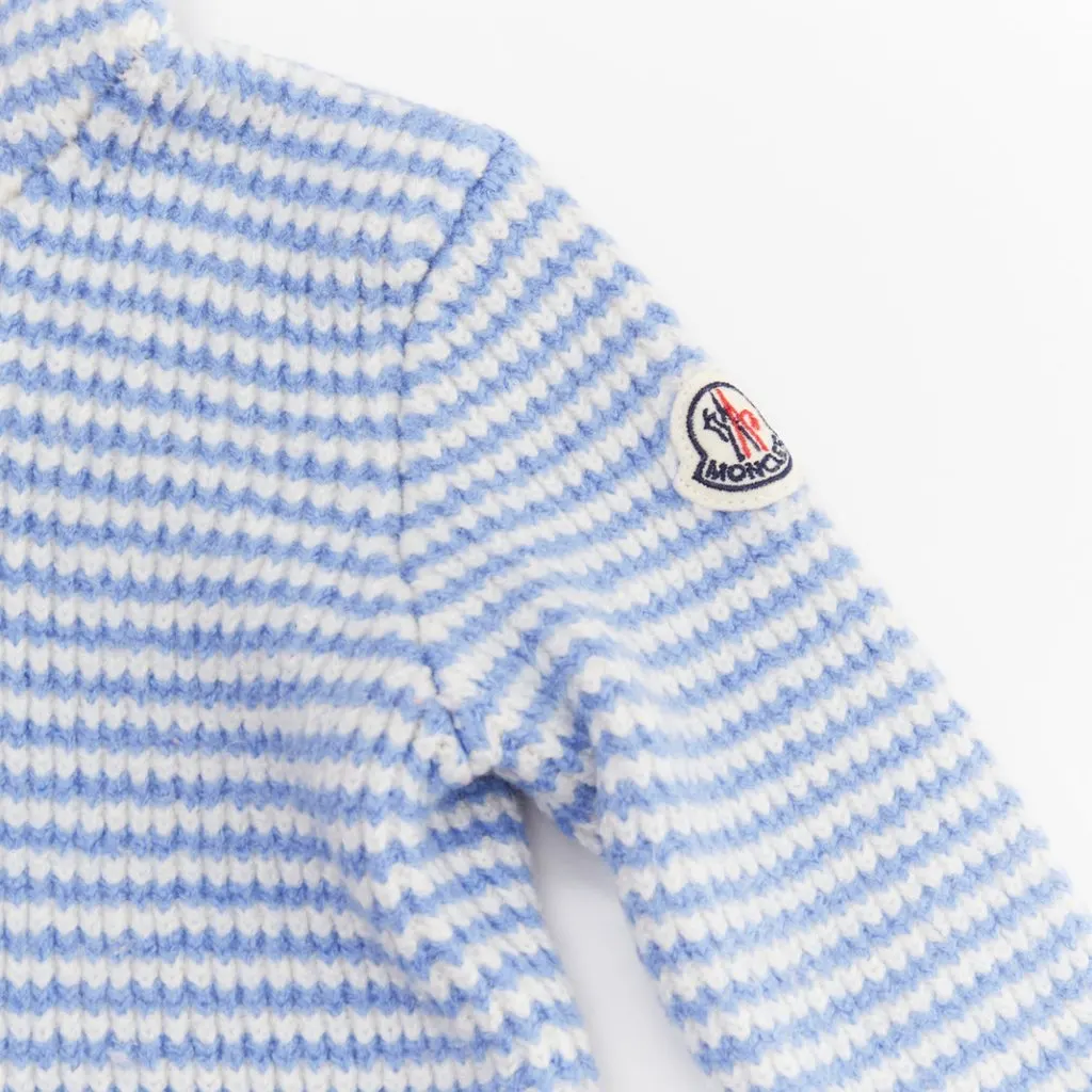 Moncler Blue Wool Wallet Blue Wool Very good - Model View
