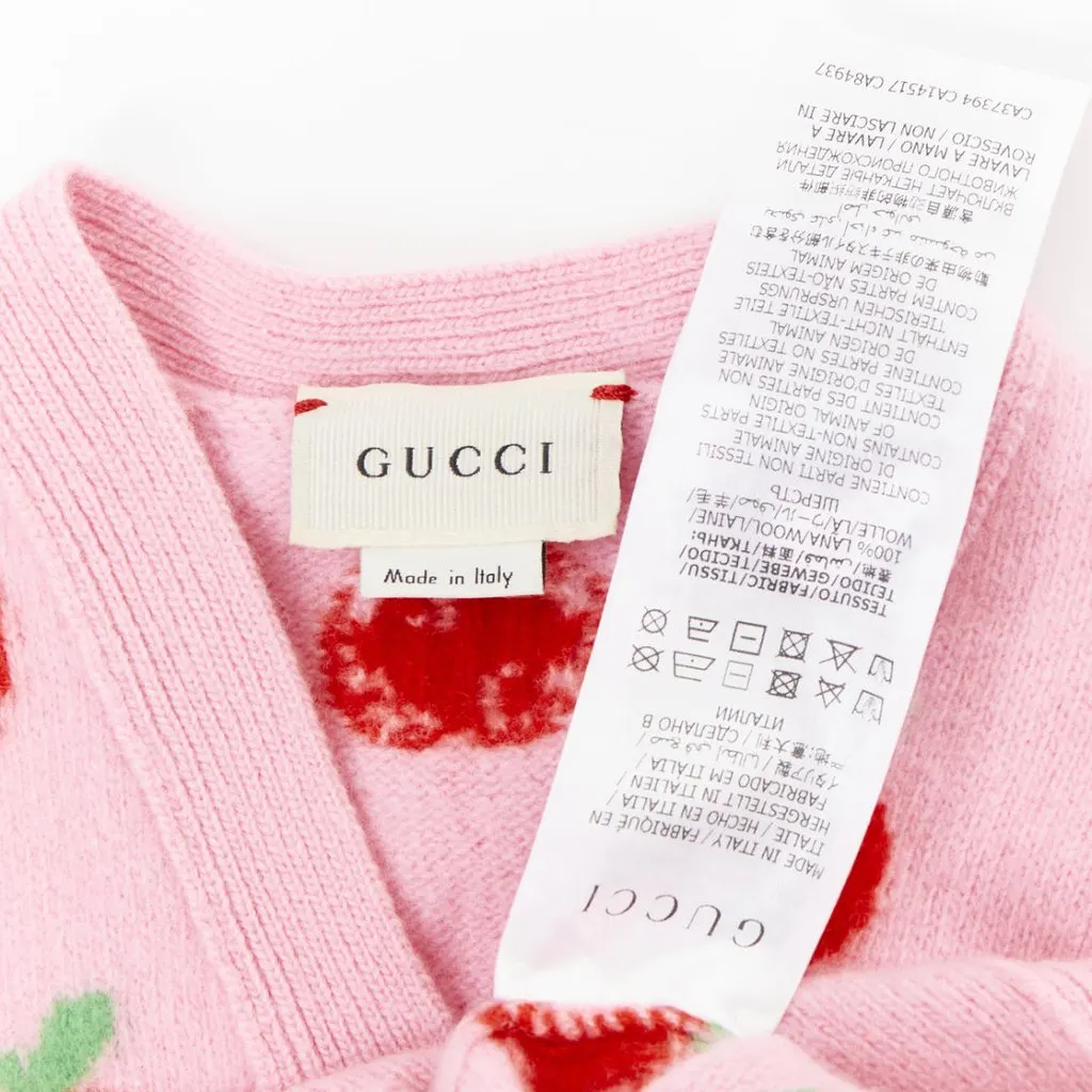 Gucci Pink Wool Wallet Pink Wool Very good - Box View