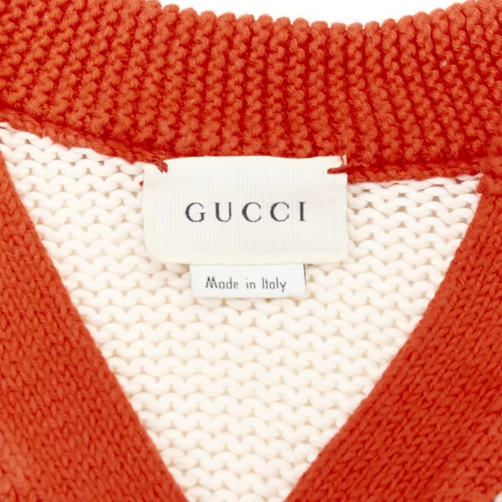 Gucci Ecru Cotton Wallet Beige Cotton Good - Box View