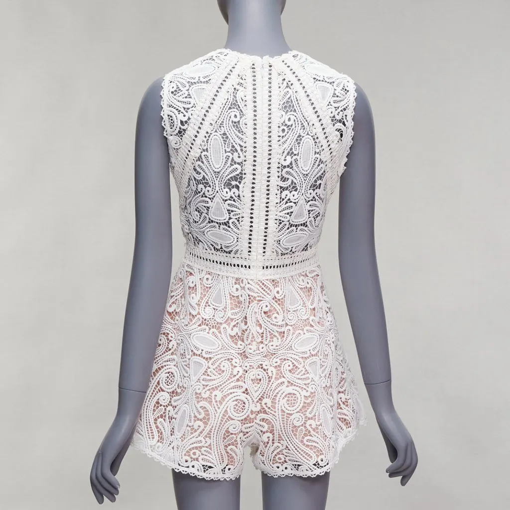 Alexis Makenna White Polyester Never worn, with tag - Box View