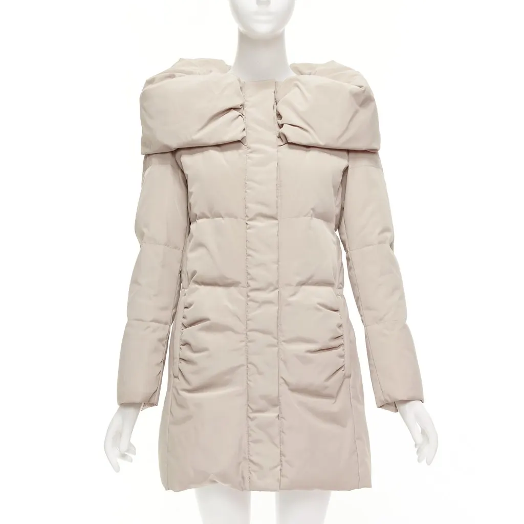 Max & Co Caldo Beige Polyester Very good - Front View