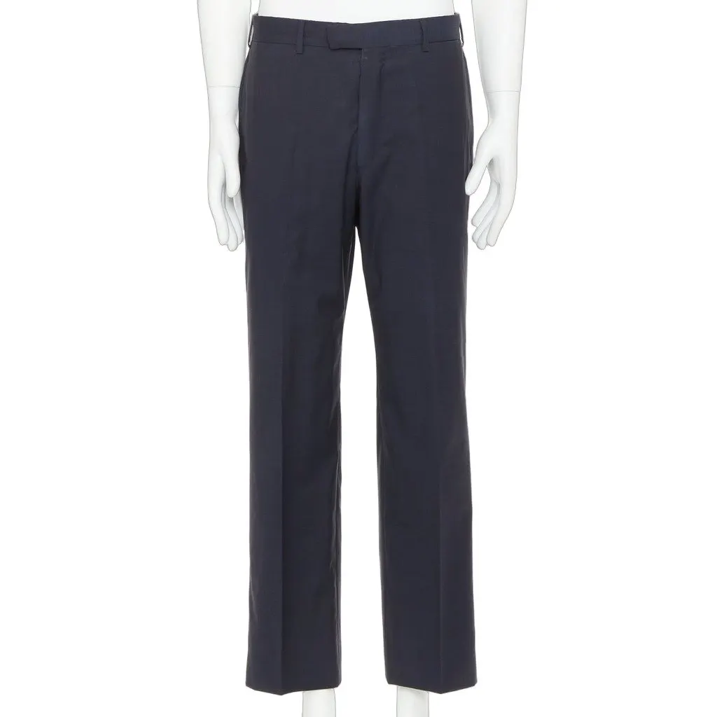 Hermès Navy Trouser Navy Good - Front View
