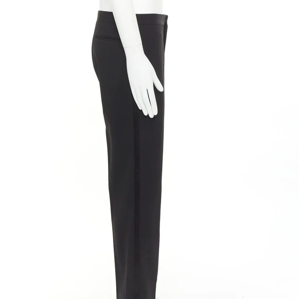 Hermès Black Wool Trouser Black Wool Very good - Inside View