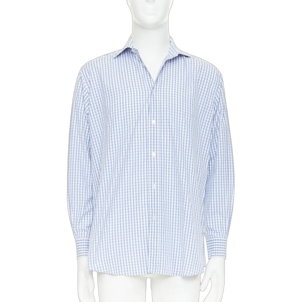 Hermès White Cotton Shirt White Cotton Very good - Front View