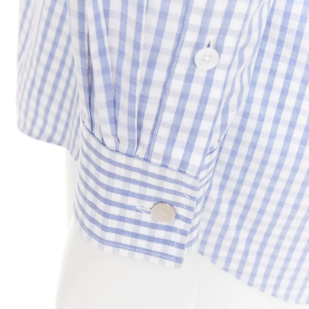 Hermès White Cotton Shirt White Cotton Very good - Back View