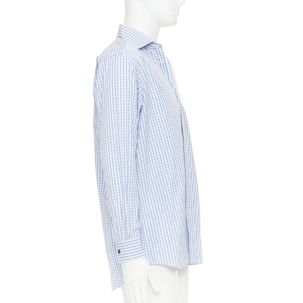 Hermès White Cotton Shirt White Cotton Very good - Model View