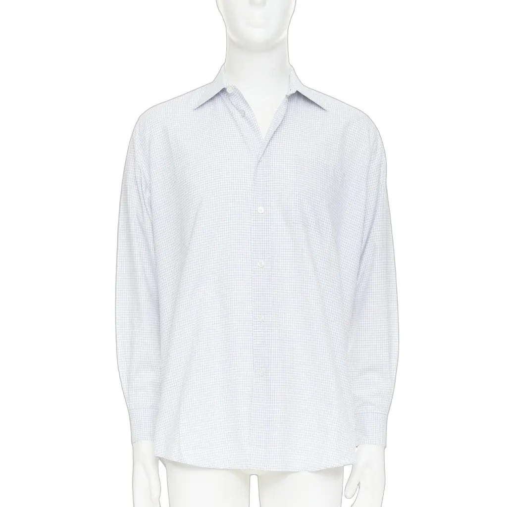 Hermès White Cotton Shirt White Cotton Very good - Front View
