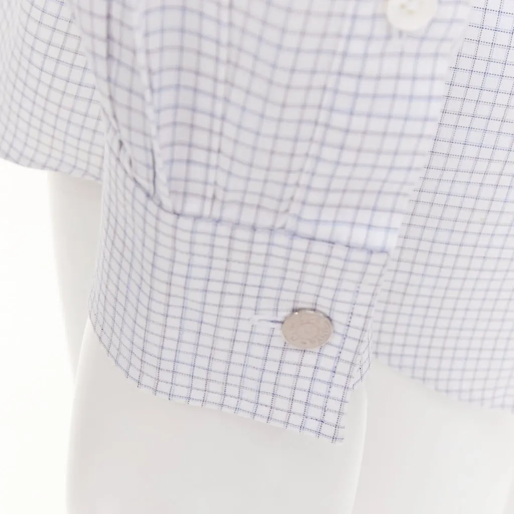 Hermès White Cotton Shirt White Cotton Very good - Back View