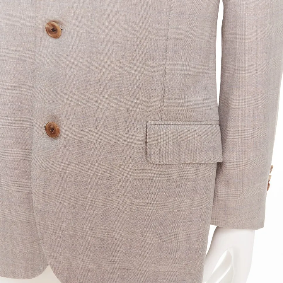 Hermès Beige Wool Jacket Beige Wool Very good - Back View