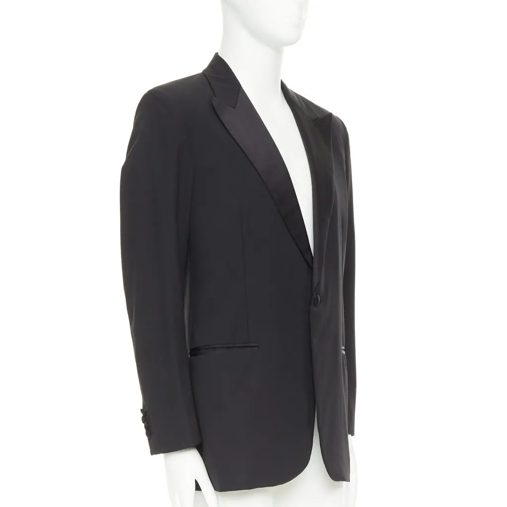 Hermès Black Wool Jacket Black Wool Very good - Inside View