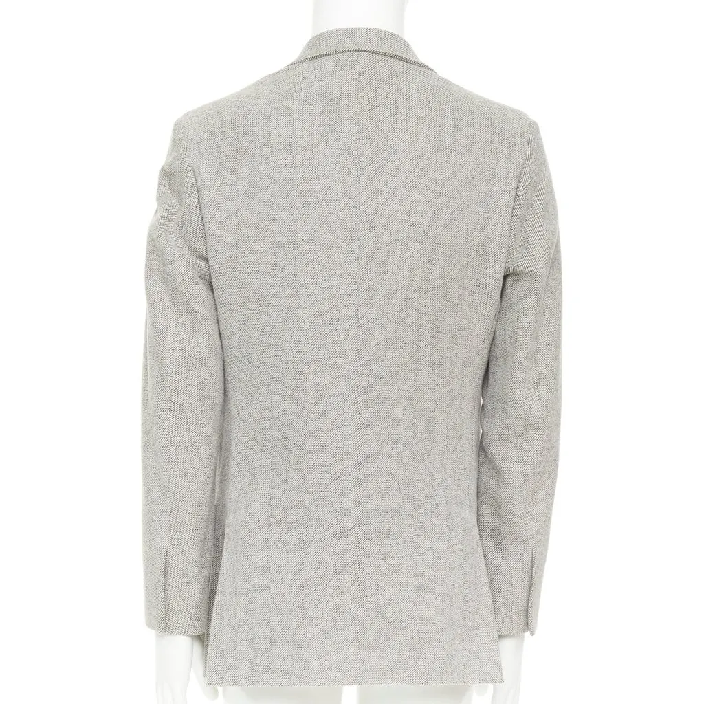 Loro Piana Grey Cotton Jacket Grey Cotton Very good - Box View