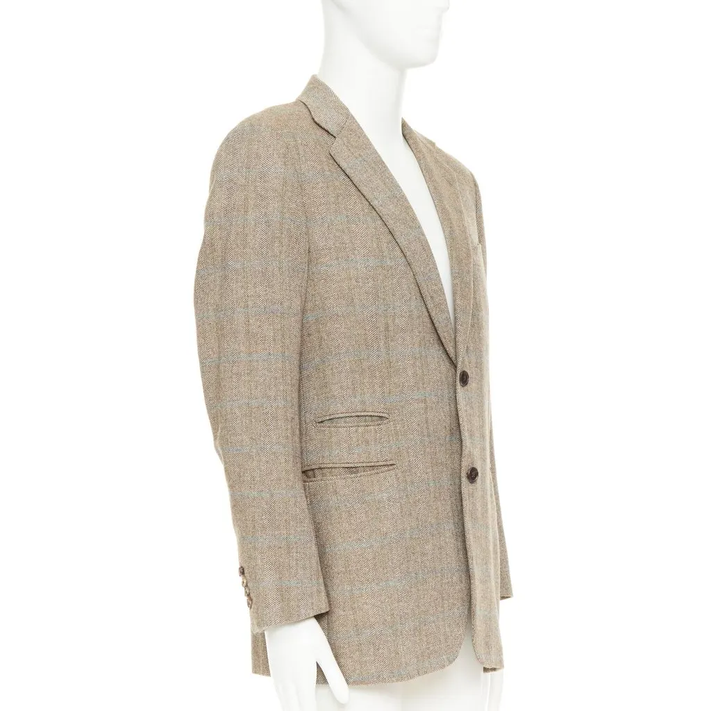 Hermès Brown Wool Jacket Brown Wool Very good - Inside View