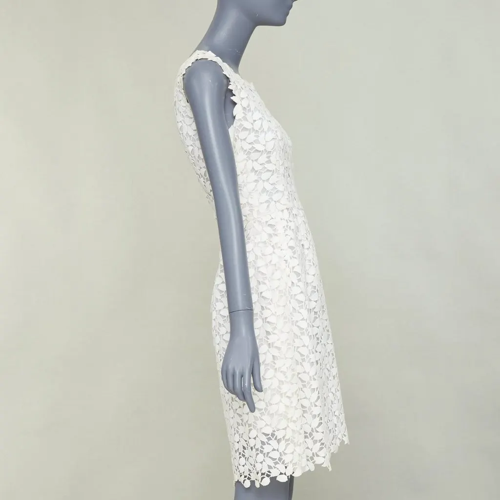 Oscar de la Renta Iso Beige Cotton Good - Model View
