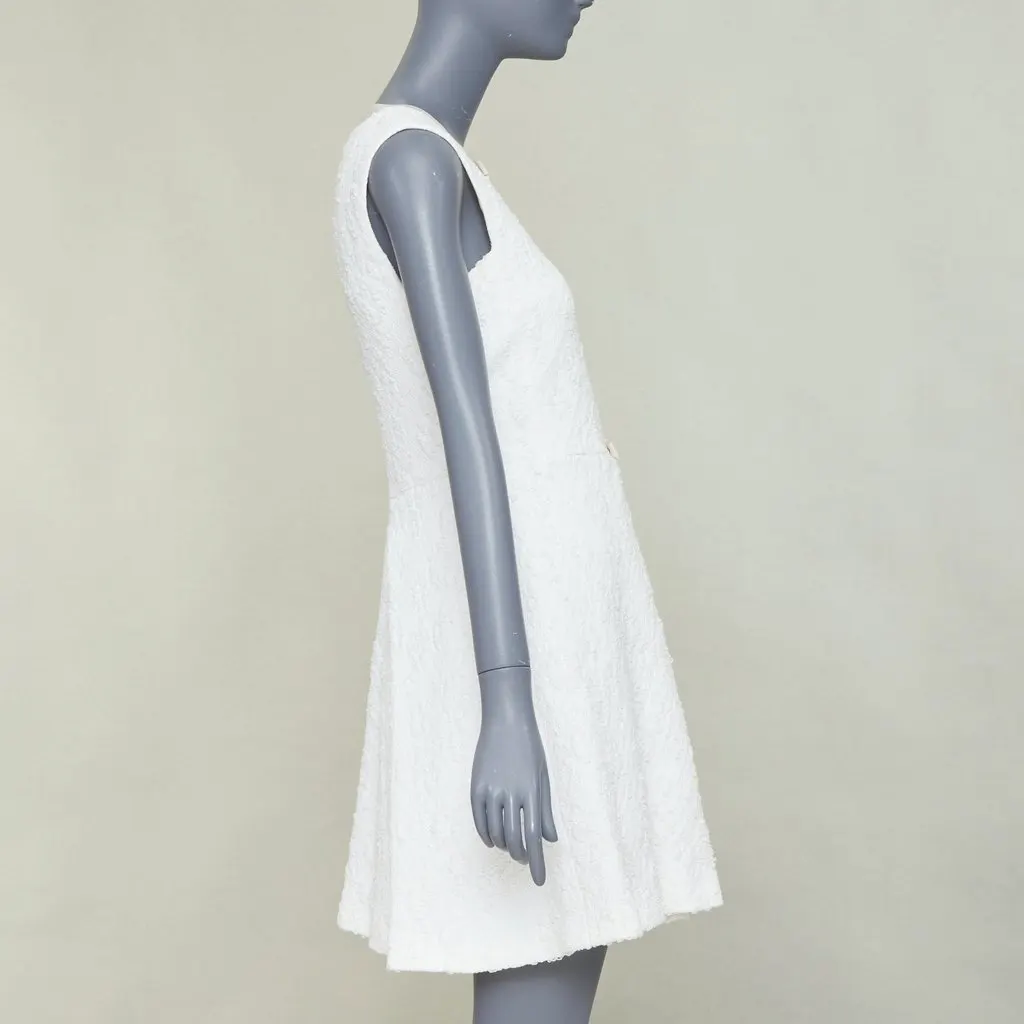 Giambattista Valli White Polyester Dress White Polyester Good - Model View