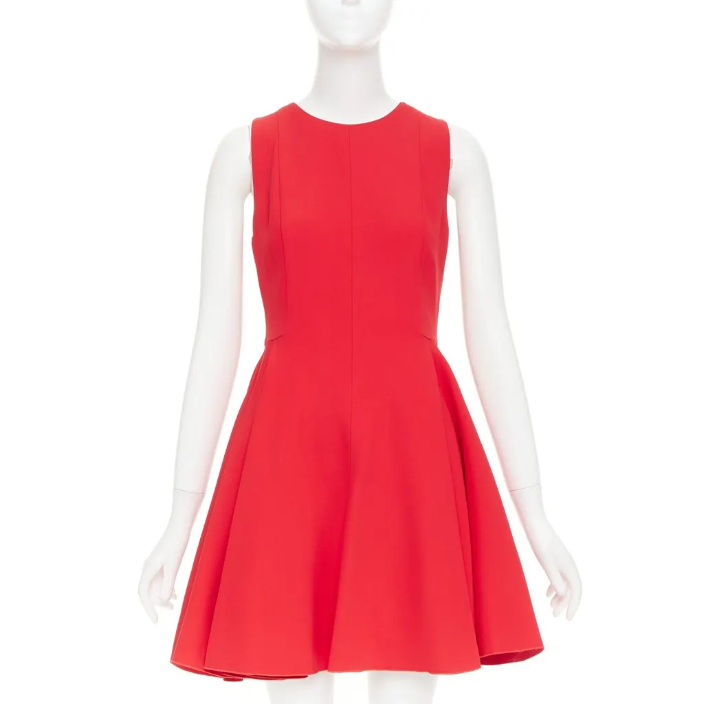 Giambattista Valli Red Viscose Dress Red Viscose Very good - Front View