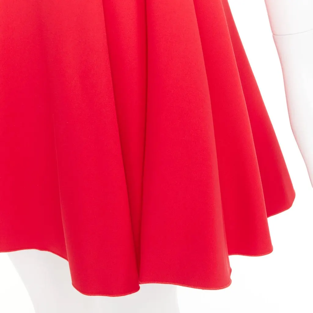 Giambattista Valli Red Viscose Dress Red Viscose Very good - Back View