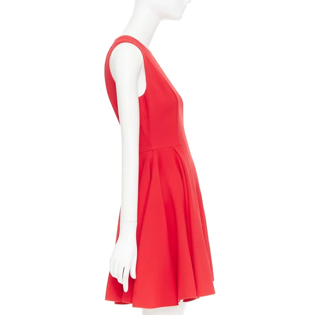 Giambattista Valli Red Viscose Dress Red Viscose Very good - Model View