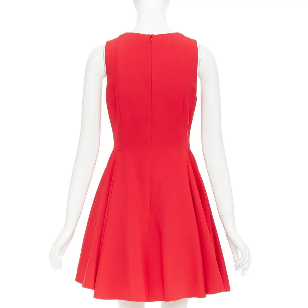 Giambattista Valli Red Viscose Dress Red Viscose Very good - Box View