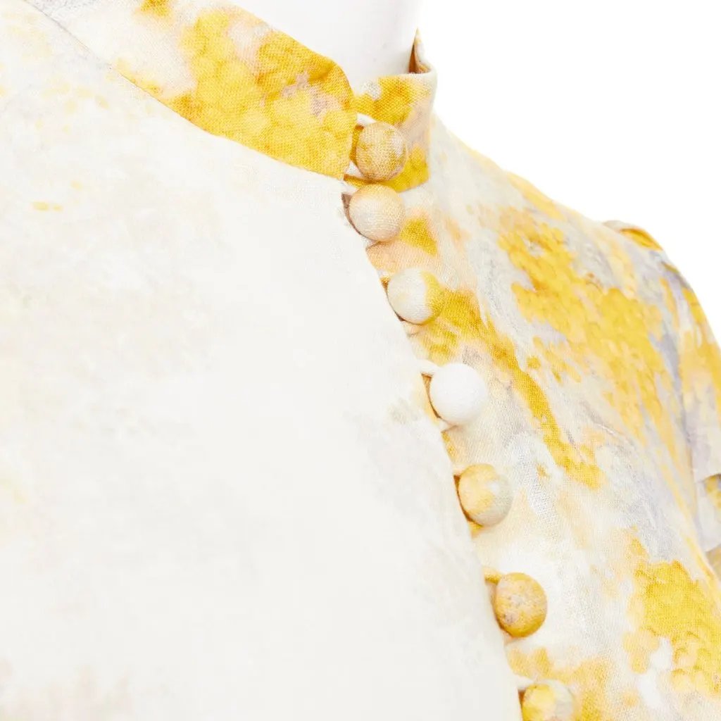 Zimmermann Botanica Yellow Linen Very good - Back View