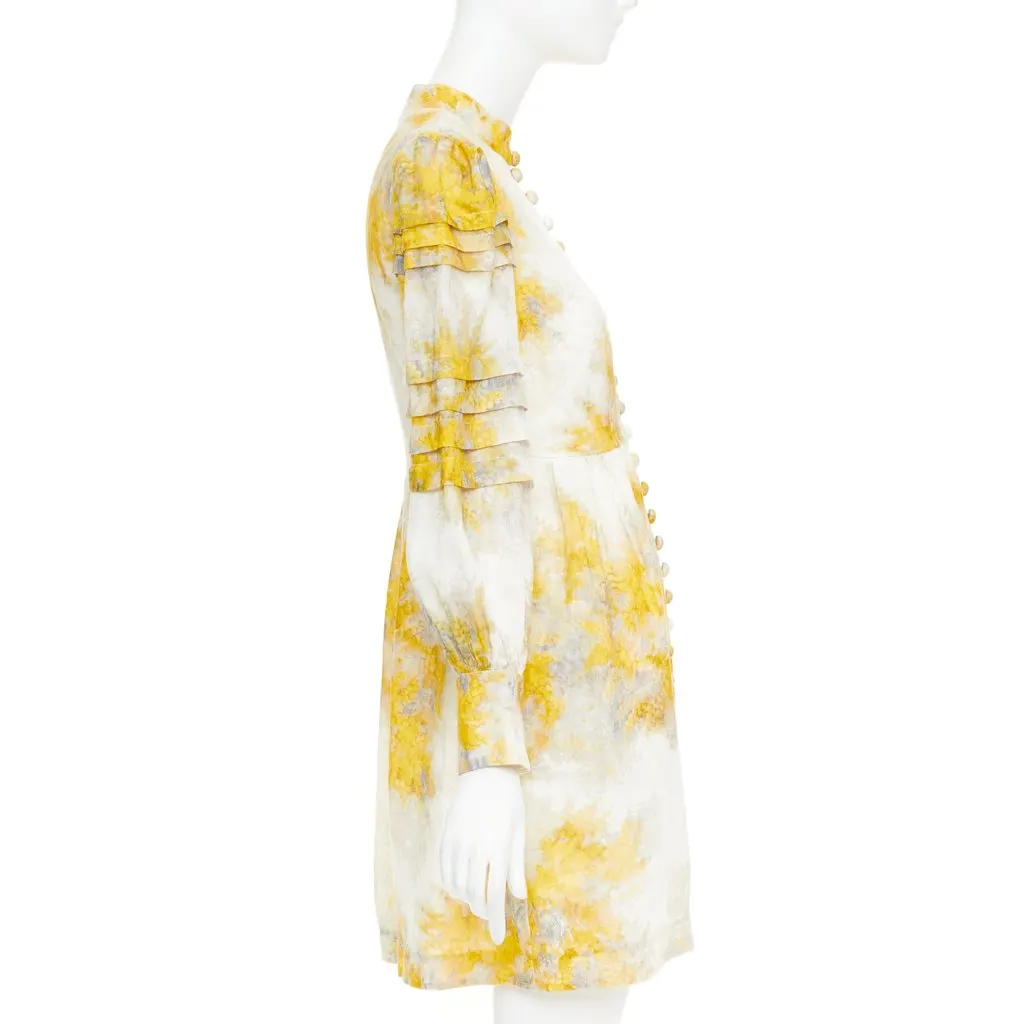 Zimmermann Botanica Yellow Linen Very good - Model View