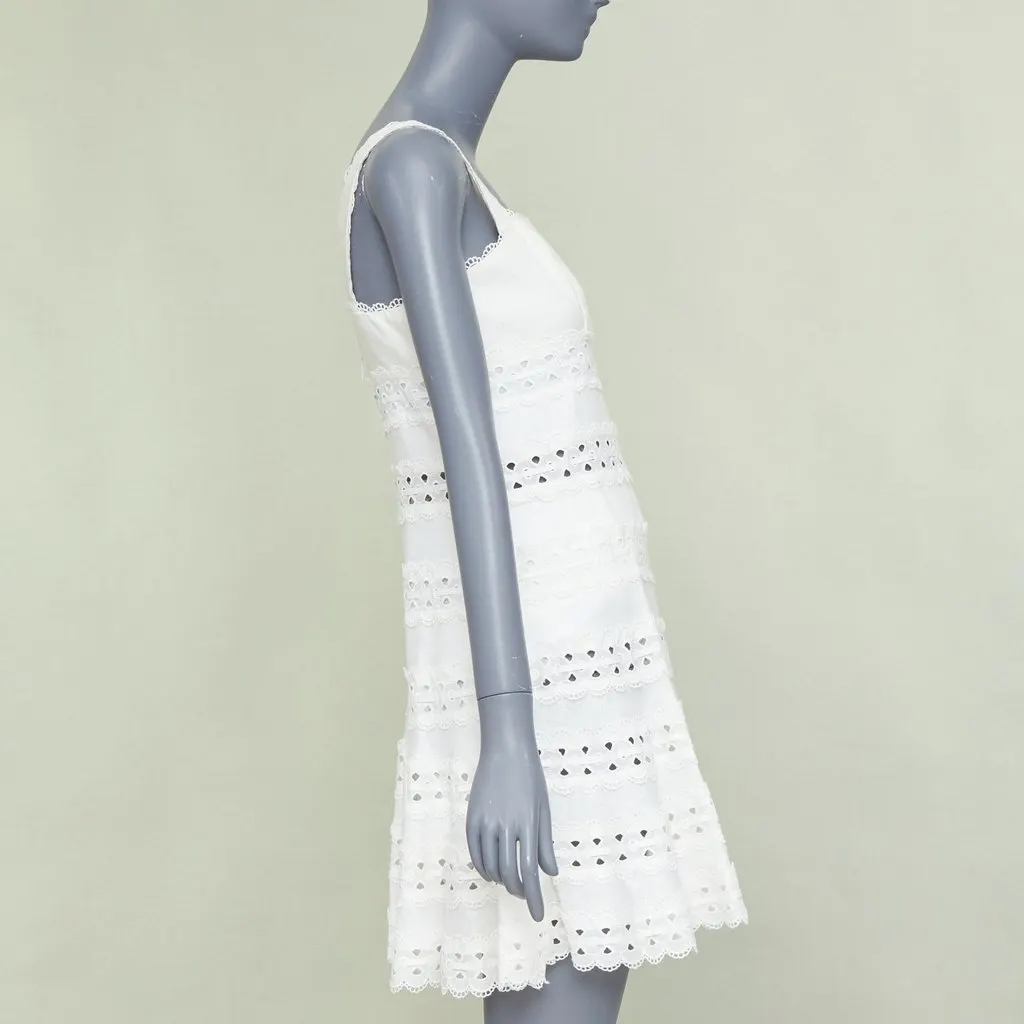 Zimmermann White Linen Dress White Linen Very good - Model View